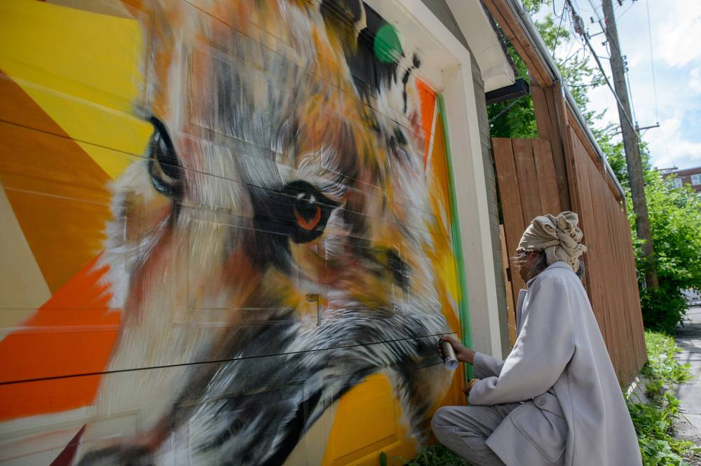 ETHAN CAIRNS / WINNIPEG FREE PRESS
Nereo Zorro wants to inject more colour and life into the core area.