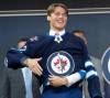 RYAN REMIORZ / THE CANADIAN PRESS
The Jets took American forward Rutger McGroarty 14th overall on Thursday.