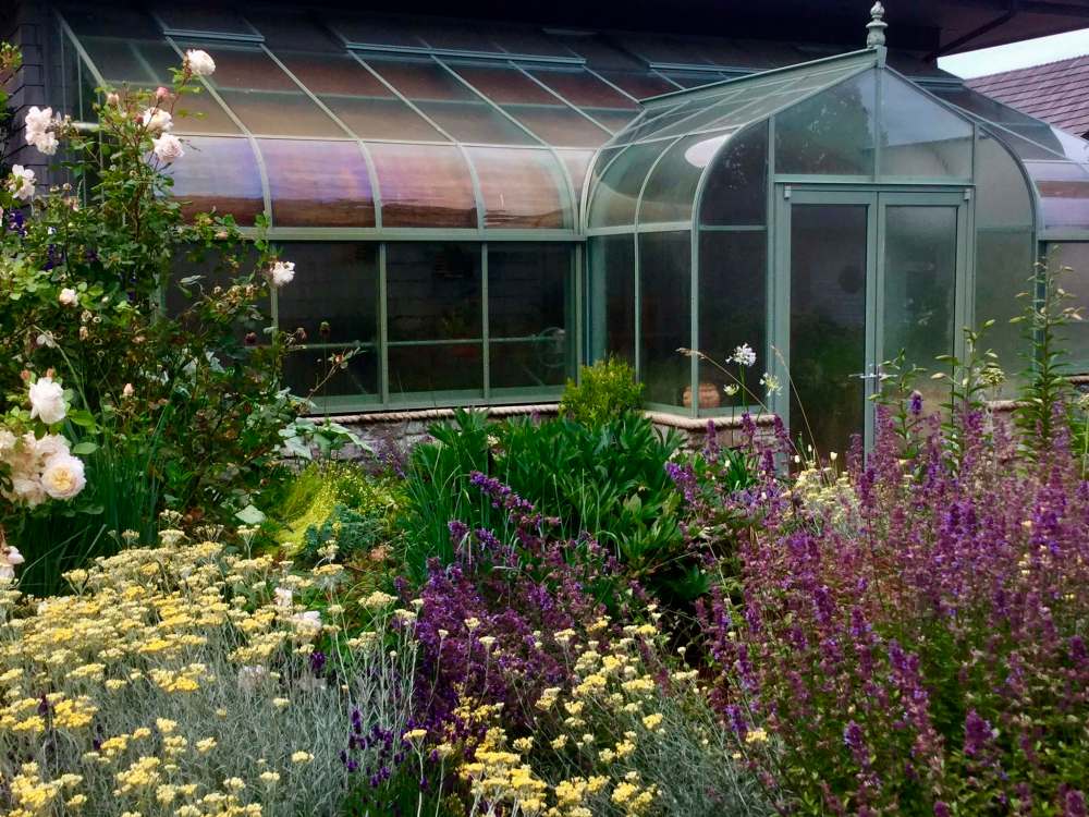 Hobb's first greenhouse at age 11 was much smaller than the dream greenhouse he has today.
Thomas Hobbs
