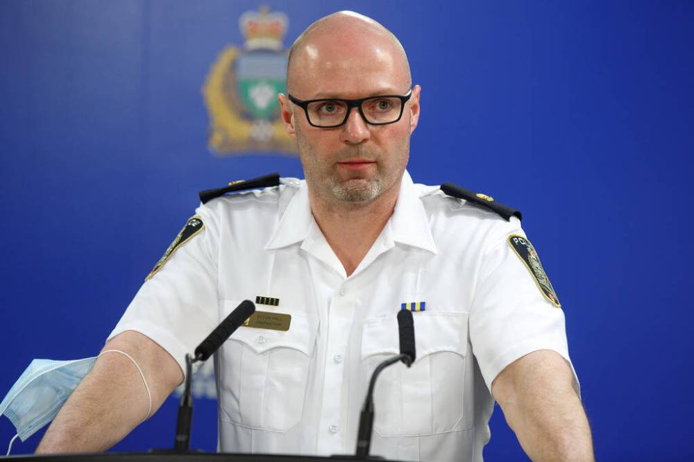 MIKE DEAL / WINNIPEG FREE PRESS FILES
Winnipeg Police Inspector Elton Hall said police had consulted with a constitutional lawyer about using the confrontational, “grey area” approach, and his sergeant and partner had agreed to it.