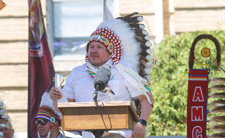 MIKE DEAL / WINNIPEG FREE PRESS FILES
SCO Grand Chief Jerry Daniels said there must be “accountability and transparency in the investigation.”