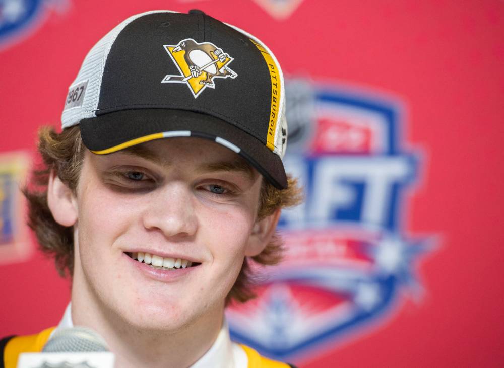 Graham Hughes / The Canadian Press files
Owen Pickering was chosen 21st overall by the Pittsburgh Penguins.