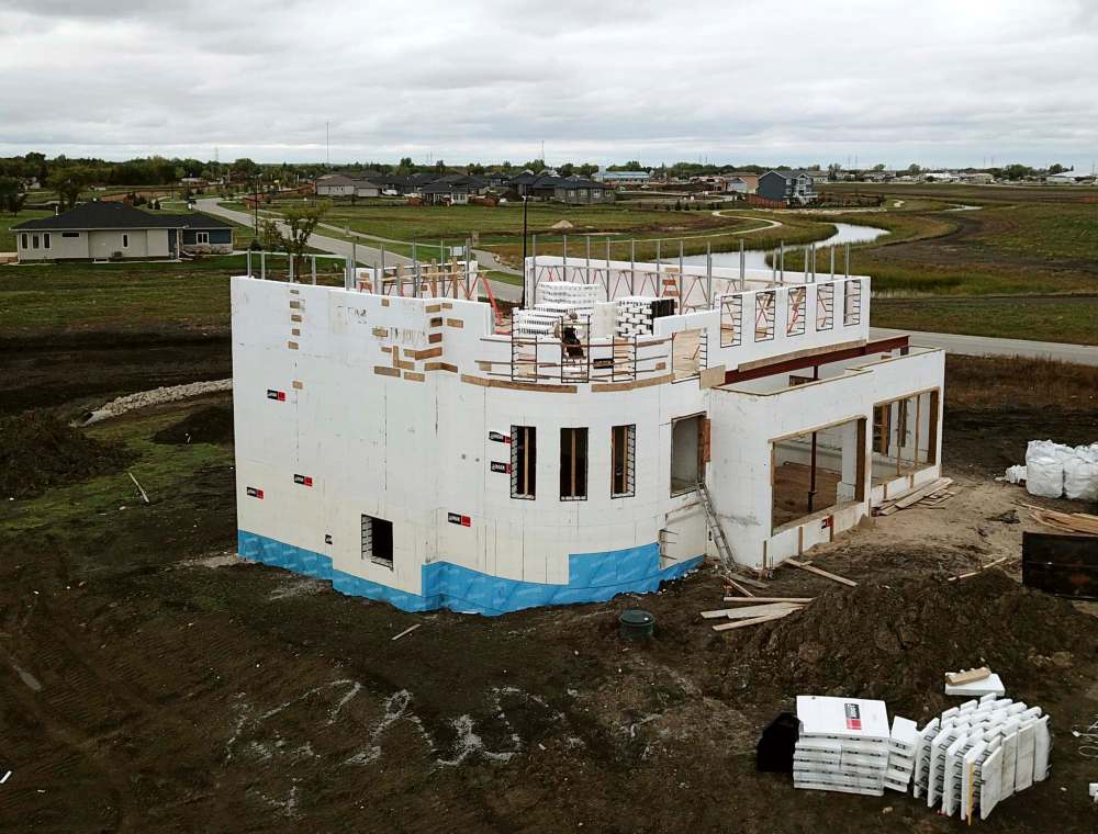 Supplied photos
Although the up-front cost of a Logix ICF home may be slightly higher than a traditional wood-framed structure, the enhanced energy efficiency ultimately saves the homeowner money.