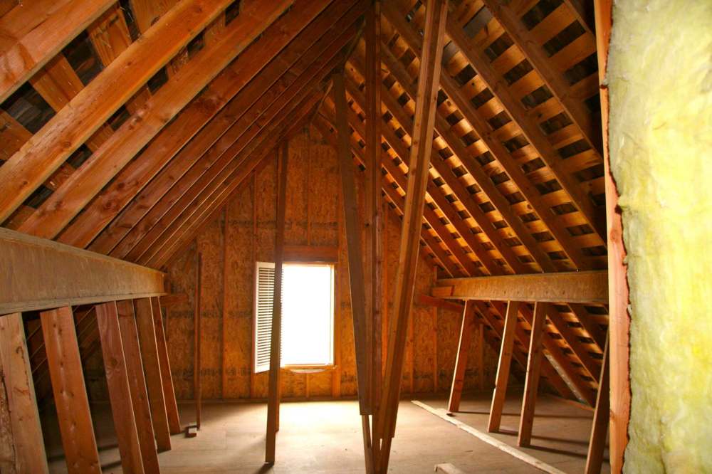 TNS
A good attic will have enough soffit and gable ventilation to passively allow dry, outside air to blow into the attic.