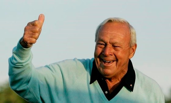 DAVID J. PHILLIP / THE ASSOCIATED PRESS FILESFormer Masters champion Arnold Palmer in 2007.