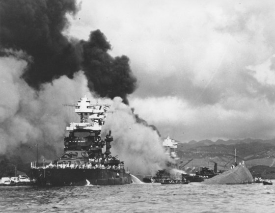 CPThe attack on Pearl Harbor happened on Dec. 7, 1941. (U.S. Navy / The Associated Press files)