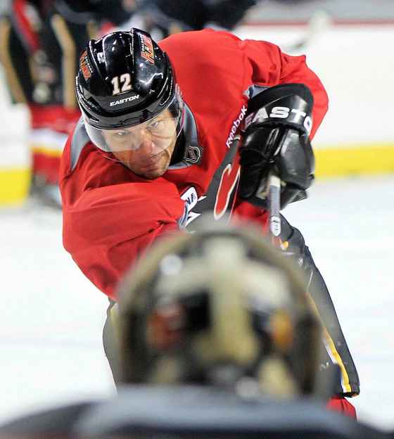 Dean Bicknell / Calgary Herald FilesJarome Iginla, playing for the Calgary Flames in 2012.