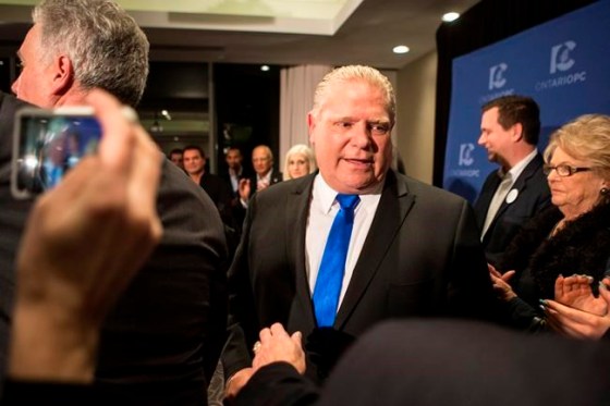 Chris Young / THE CANADIAN PRESSDoug Ford