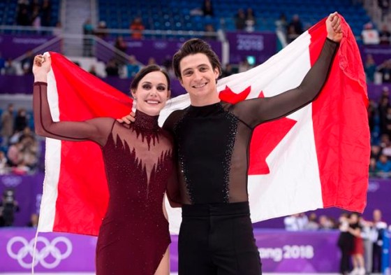 Paul Chiasson / THE CANADIAN PRESSIce dance gold medalists, Canada's Tessa Virtue and Scott Moir.