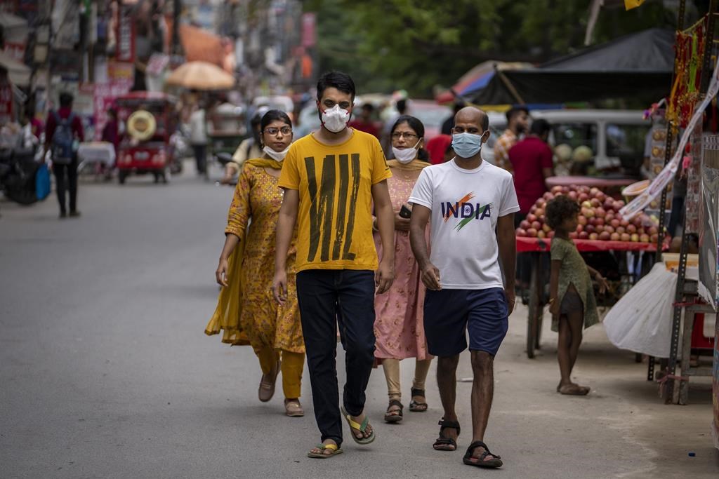 Mask mandates return in New Delhi as COVID19 cases rise Winnipeg Free Press