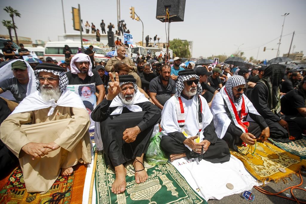 Rival Iraq protests underscore inter-Shiite power struggle – Winnipeg ...