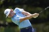 Cameron Smith, of Australia, hits off the sixth tee during the third round of the St. Jude Championship golf tournament, Saturday, Aug. 13, 2022, in Memphis, Tenn. (AP Photo/Mark Humphrey