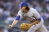 Toronto Blue Jays pitcher Kevin Gausman throws during the first inning of the team's baseball game against the New York Yankees on Friday, Aug. 19, 2022, in New York. (AP Photo/Adam Hunger)
