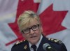 Nova Scotia RCMP Commanding Officer, Assistant Commissioner Lee Bergerman, fields a question at an update of the investigation of the Nova Scotia shootings at RCMP headquarters in Dartmouth, N.S., on June 4, 2020. THE CANADIAN PRESS/Andrew Vaughan