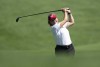 Canada's Lorie Kane watches her approach shot on the 9th hole, during the CP Women's Open Pro-Am tournament, Wednesday, August 24, 2022 in Ottawa. THE CANADIAN PRESS/Adrian Wyld