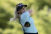 Canada’s Maddie Szeryk watches her drive off the 3rd tee during the final round action at the CP Women’s Open, Sunday, August 28, 2022 in Ottawa. THE CANADIAN PRESS/Adrian Wyld