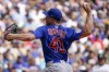 Chicago Cubs starting pitcher Adrian Sampson throws during the first inning of a baseball game against the Milwaukee Brewers Sunday, Aug. 28, 2022, in Milwaukee. (AP Photo/Morry Gash)