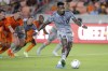 CF Montreal forward Romell Quioto, right, scores on a penalty kick against the Houston Dynamo during the first half of an MLS soccer match Saturday, Aug. 13, 2022, in Houston.Three points are all CF Montreal need to break the club record for most points in a season, and the Major League Soccer club can set a new mark with a win over the visiting New York Red Bulls on Wednesday. THE CANADIAN PRE$SS/AP/Michael Wyke