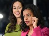 Dominique Anglade responds to reporters questions at a news conference, Wednesday, August 31, 2022 in St-Agapit, Que. The Quebec Liberal Party Leader is urging the individuals accusing Arcade Fire singer Win Butler of sexual misconduct to file formal complaints.THE CANADIAN PRESS/Jacques Boissinot