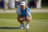 Minjee Lee of Australia looks over a putt on the ninth hole during the first round of the Dana Classic LPGA golf tournament Thursday, Sept. 1, 2022, at the Highland Meadows Golf Club in Sylvania, Ohio. Lee birdied the hole. (AP Photo/Gene J. Puskar)