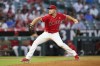 Los Angeles Angels starting pitcher Reid Detmers (48) throws during the second inning of a baseball game against the Houston Astros in Anaheim, Calif., Friday, Sept. 2, 2022. (AP Photo/Ashley Landis)