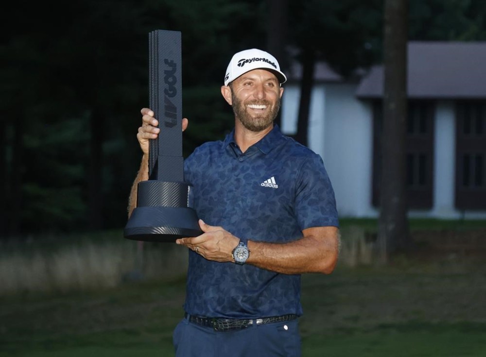 Dustin Johnson wins Boston LIV Golf event with playoff eagle Winnipeg