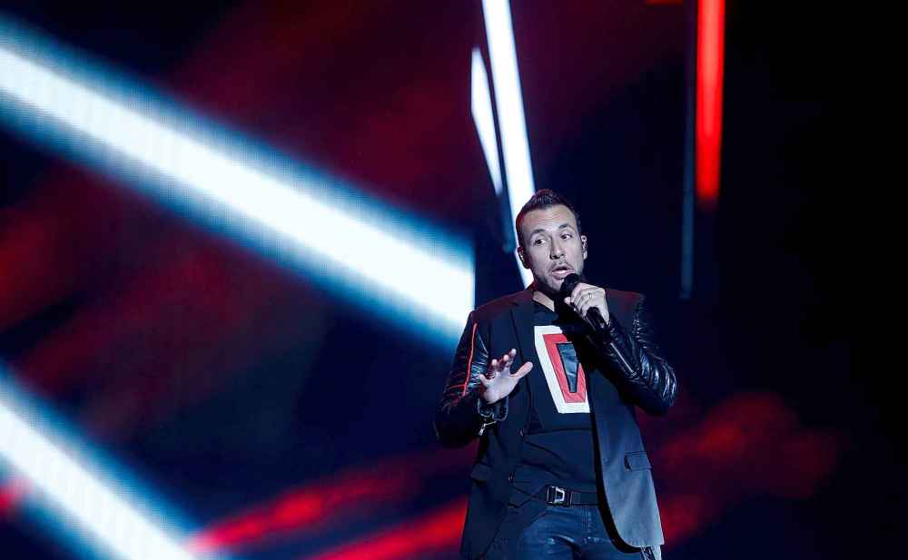 JOHN WOODS / WINNIPEG FREE PRESS
Backstreet Boys perform in Winnipeg Monday.