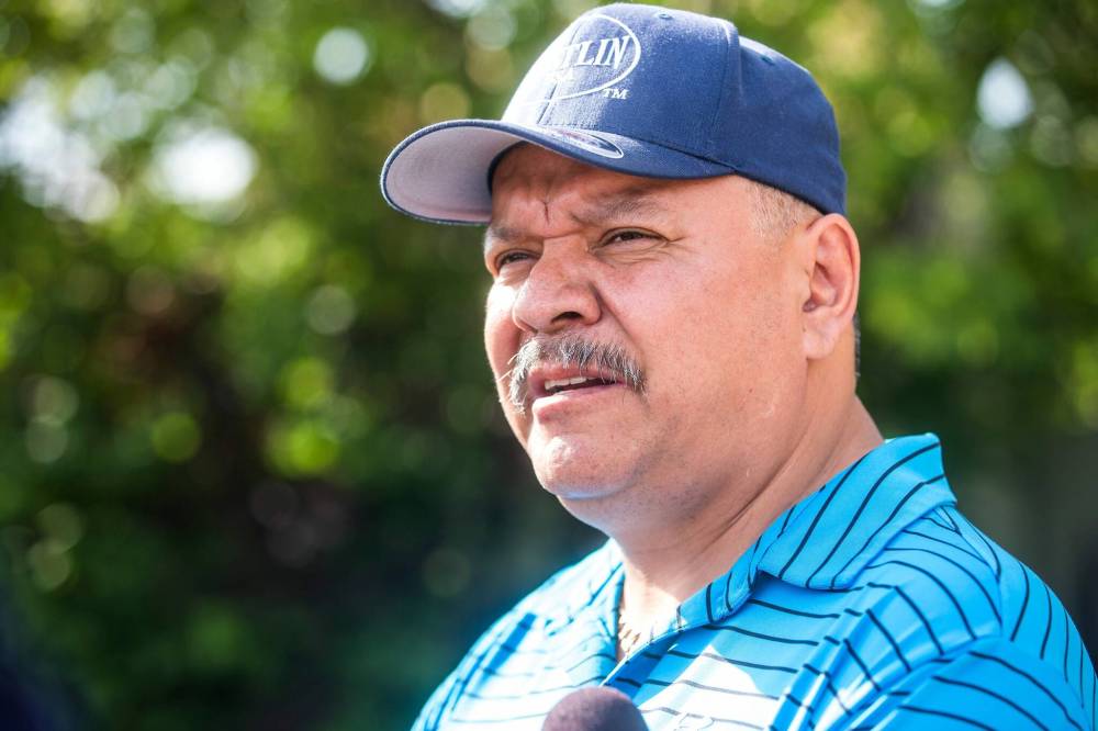 MIKAELA MACKENZIE / WINNIPEG FREE PRESS
                                Acting grand chief Cornell McLean apologized on behalf of the AMC to those who brought forward complaints against Dumas for alleged wrongdoing.