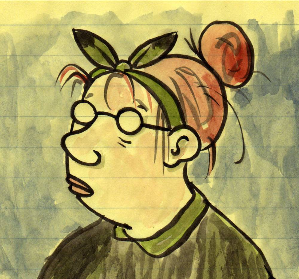 A self-portrait of the author