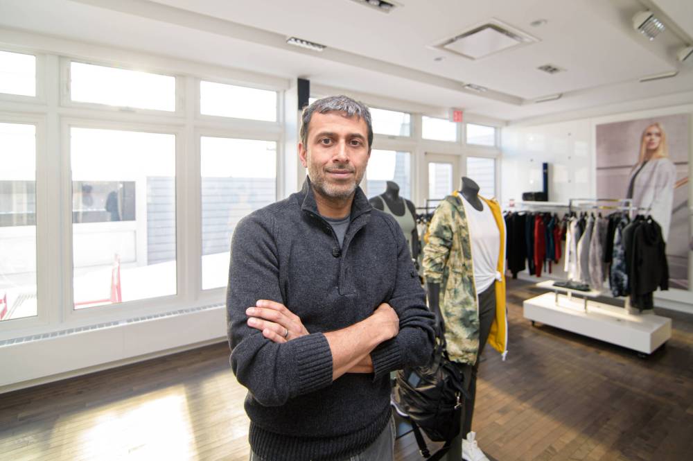Mike Sudoma / Winnipeg Free Press
Mondetta Clothing CEO Ash Modha believes ‘business has to give back.’