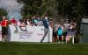 JESSICA LEE / WINNIPEG FREE PRESS
                                Colwyn Abgrall swings his club at the first hole on the first day of the Manitoba Open.
