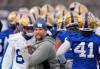 NATHAN DENETTE / THE CANADIAN PRESS FILES
                                Winnipeg Blue Bombers head coach Mike O’Shea led the squad through a 90-minute workout Sunday.