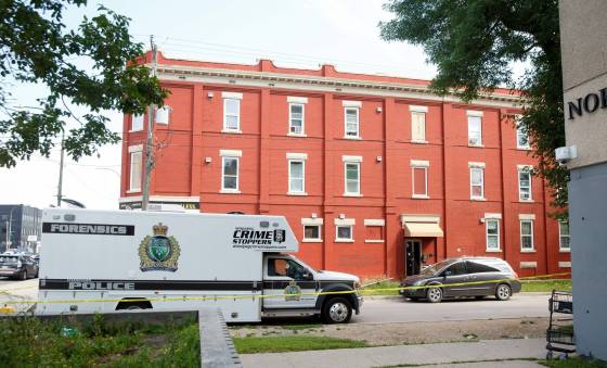 Danielle Ballantyne was found dead inside an apartment on the 100 block of Jarvis Avenue last August. (Mike Deal / Winnipeg Free Press files)