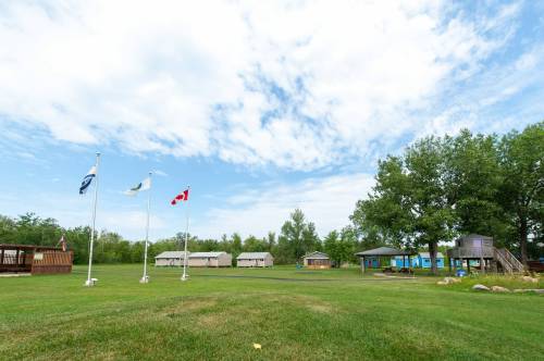 ETHAN CAIRNS / WINNIPEG FREE PRESS
                                The grounds at Camp Massad near Sandy Hook, Manitoba.