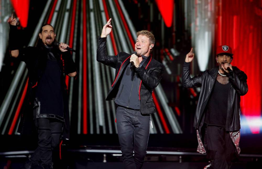 The Backstreet Boys gave their fans exactly what they wanted. (John Woods / Winnipeg free Press)