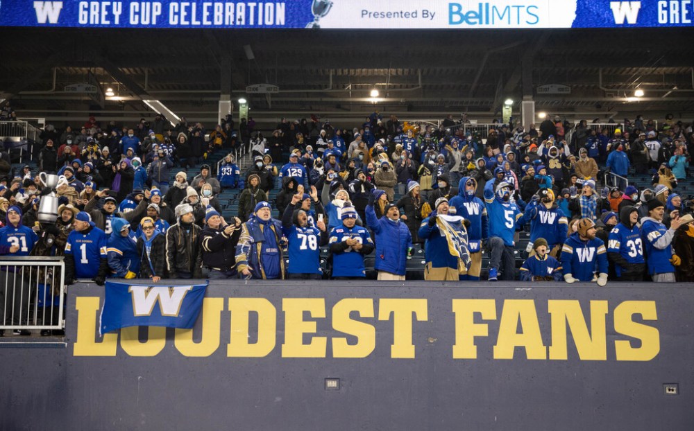 JESSICA LEE / FREE PRESS FILES
The players comment after every game on how impactful the energy in the stadium is.