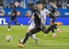 CF Montreal’s Kei Kamara (23) takes a shot on Chicago Fire’s goal during first half MLS soccer action in Montreal, Tuesday, September 13, 2022. THE CANADIAN PRESS/Graham Hughes