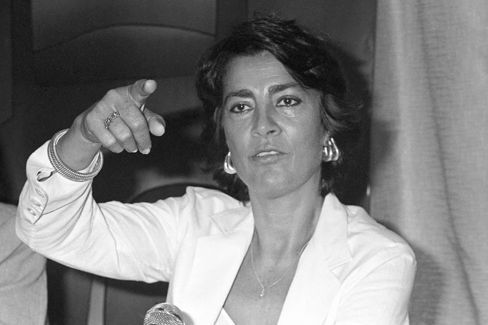 FILE - Greek actress and recording artist Irene Papas working in the Italian film