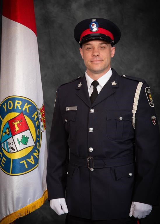 York Region police officer killed in car crash on way to work Winnipeg Free Press