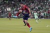 Real Salt Lake defender Bryan Oviedo (36) passes against Austin FC during the first half of an MLS soccer match, Wednesday, Sept. 14, 2022, in Austin, Texas. (AP Photo/Eric Gay)