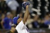 New York Mets' Joely Rodriguez reacts after the ninth inning of the team's baseball game against the Pittsburgh Pirates on Thursday, Sept. 15, 2022, in New York. The Mets won 7-1. (AP Photo/Adam Hunger)