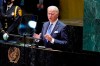 President Joe Biden delivers remarks to the 76th Session of the United Nations General Assembly, Tuesday, Sept. 21, 2021, in New York. U.S. President Joe Biden, traditionally a Day 1 speaker, ascends the rostrum this morning instead, with Prime Minister Justin Trudeau among those attending in person. THE CANADIAN PRESS/AP, Evan Vucci