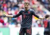 FILE --Bayern's Thomas Mueller gestures during the German Bundesliga soccer match between FC Augsburg and FC Bayern Munich in Augsburg, Germany, Saturday, Sept. 17, 2022. (Tom Weller/dpa via AP,file)