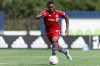 Hugo Mbongue is seen during practice in an undated handout photo. Hugo Mbongue's sixth-minute goal helped Toronto FC II to a 1-0 win over the Philadelphia Union II, moving the TFC reserve side into the Eastern Conference final of the MLS Next Pro league. THE CANADIAN PRESS/HO-Toronto FC, Lucas Kschischang, *MANDATORY CREDIT*