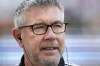 FILE --Union's head coach Urs Fischer prior to the German Bundesliga soccer match between 1. FC Union Berlin and FC Bayern Munich in Berlin, Germany, Saturday, Sept. 3, 2022. (AP Photo/Michael Sohn,file)