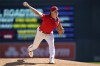 Minnesota Twins starting pitcher Louie Varland delivers during the first inning of a baseball game against the Chicago White Sox, Thursday, Sept. 29, 2022, in Minneapolis. (AP Photo/Abbie Parr)