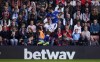 Everton's Dwight McNeil celebrates after scoring during their English Premier League soccer match against Southampton at St. Mary's Stadium, Southampton, England, Saturday, Oct. 1, 2022. (Andrew Matthews/PA via AP)