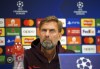 Liverpool manager Jurgen Klopp attends a press conference the day ahead of the Champions League group A soccer match between Liverpool and Ranger, at the AXA Training Centre in Liverpool, England, Monday Oct. 3, 2022. (Peter Byrne/PA via AP)