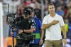 Sevilla's head coach Julen Lopetegui reacts at the end of the group G Champions League soccer match between Sevilla and Borussia Dortmund at the Ramon Sanchez Pizjuan stadium in Seville, Spain, Wednesday, Oct. 5, 2022. (AP Photo/Jose Breton)