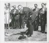 Winnipeg mayor Stephen Juba (shown here at the sod-turning for the new city hall in 1962) was neither a gifted administrator nor a ‘team player’ on council, but his ‘man of the people’ demeanour made him popular with voters and kept him in office for two full decades. (Bill Rose / Free Press files)
